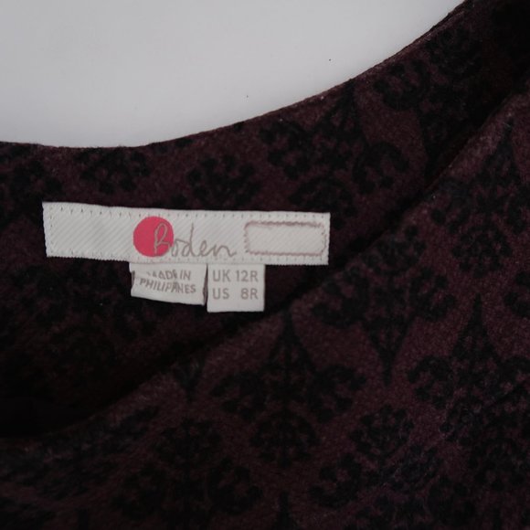 BODEN Talia short sleeve stretch dress sz 8 - Picture 4 of 6